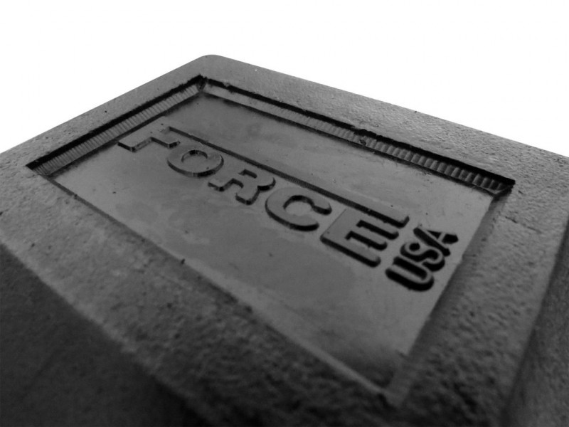 Force USA Rubber Hex 2kg - 27.5kg Set + Rack-9