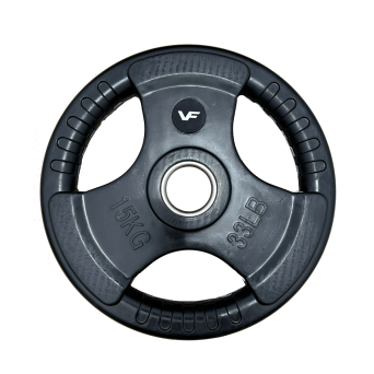 15kg Vanguard Fitness Rubber Coated Olympic Weight Plate